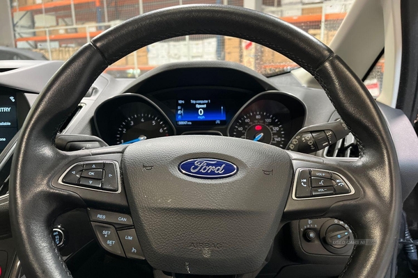 Ford C-max TITANIUM- Reversing Sensors, Start Stop, Voice Control, Cruise Control, Speed Limiter, Bluetooth, Sat Nav in Antrim