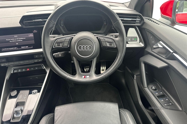 Audi A3 35 TFSI S Line 5dr S Tronic - HEATED SEATS, REVERSING CAMERA, SAT NAV - TAKE ME HOME in Armagh