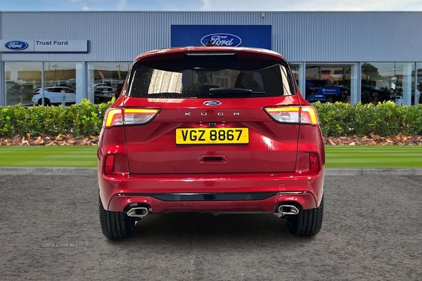 Ford Kuga 1.5 EcoBlue ST-Line X Edition 5dr- Parking Sensors & Camera, Panoramic Sunroof, Heated Front Seats & Wheel, Driver Assistance in Antrim