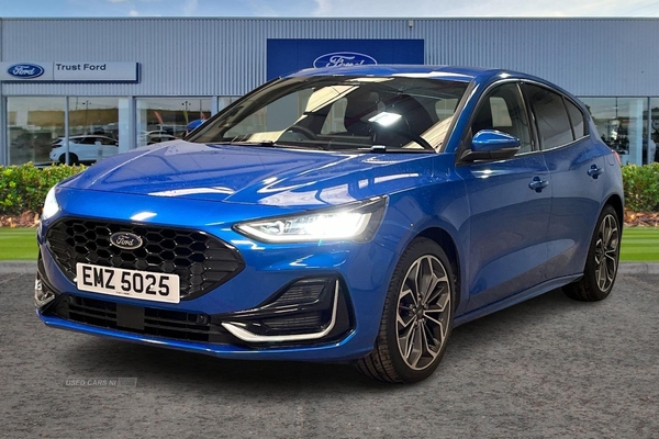Ford Focus 1.0 EcoBoost ST-Line Vignale 5dr- Reversing Sensors, Electric Heated Front Seats & Wheel. Driver Assistance, Apple Car Play in Antrim