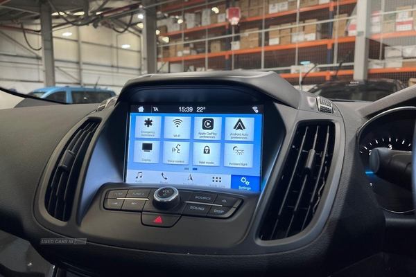 Ford Kuga 1.5 TDCi Titanium 5dr 2WD- Parking Sensors, Electric Parking Brake, Apple Car Play, Cruise Control, Speed Limiter, Voice Control, Bluetooth in Antrim