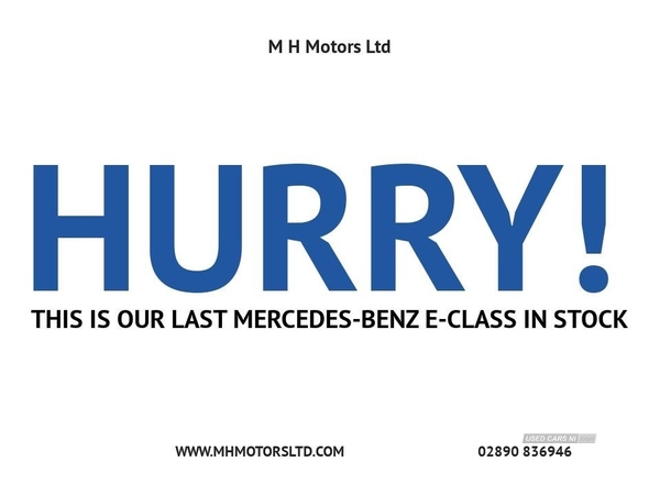 Mercedes-Benz E-Class 2.1 E220 BLUETEC AMG LINE 5d 174 BHP FULL SERVICE HISTORY in Antrim