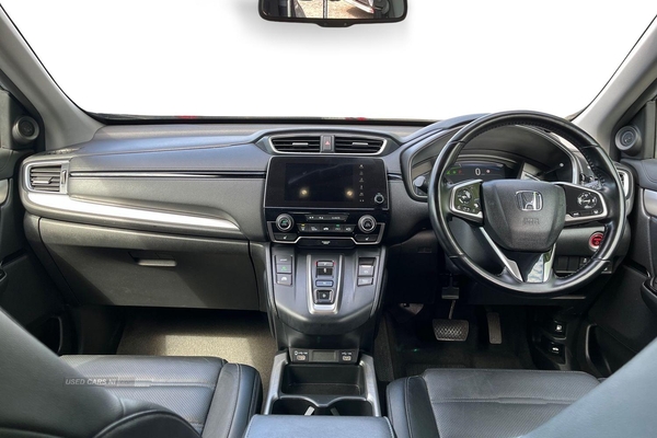 Honda CR-V 2.0 i-MMD Hybrid SR 2WD 5dr eCVT [Auto] - HEATED FRONT SEATS, REVERSING CAMERA, LEATHER UPHOLSTERY, ADAPTIVE CRUISE CONTROL, BLIND SPOT MONITOR, NAV in Antrim