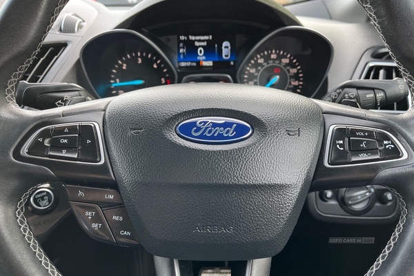 Ford Kuga ST-LINE X TDCI 5DR [AUTO] -PANORAMIC ROOF, HEATED FRONT SEATS, POWER TAILGATE, KEYLESS GO, SAT NAV, CRUISE CONTROL, PARK ASSIT, 2 ZONE CLIMATE CONTROL in Antrim