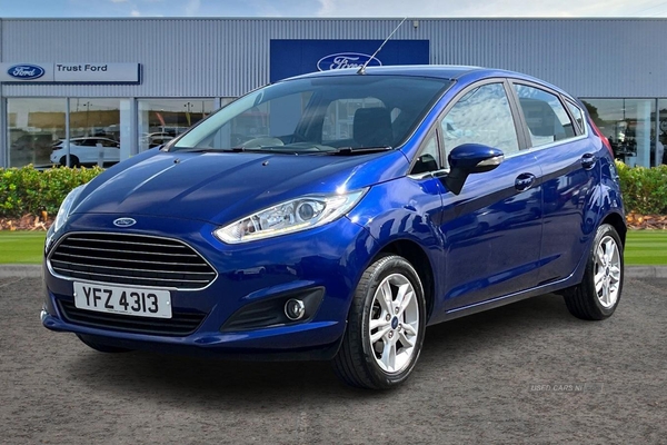 Ford Fiesta 1.25 82 Zetec 5dr **New Timing Belt Fitted** BLUETOOTH w/ VOICE COMMANDS, AIR CON, HEATED WINDSCREEN, WIRELESS MUSIC STREAMING via SMARTPHONE in Antrim