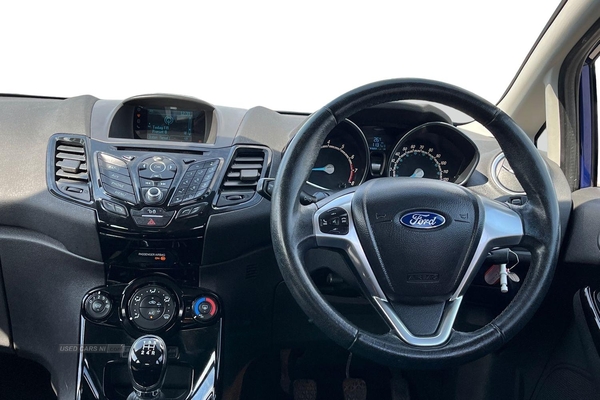 Ford Fiesta 1.25 82 Zetec 5dr **New Timing Belt Fitted** BLUETOOTH w/ VOICE COMMANDS, AIR CON, HEATED WINDSCREEN, WIRELESS MUSIC STREAMING via SMARTPHONE in Antrim