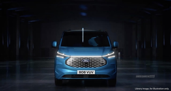 Ford E-TRANSIT CUSTOM 320 Limited AUTO L1 SWB RWD BEV 65kWh 100kw 136ps Low Roof, ANDROID AUTO - APPLE CAR PLAY, HEATED FRONT SEATS, FACTORY ORDER in Antrim