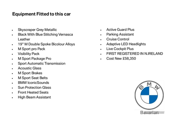 BMW 3 Series 330e xDrive M Sport 5dr Step Auto in Antrim