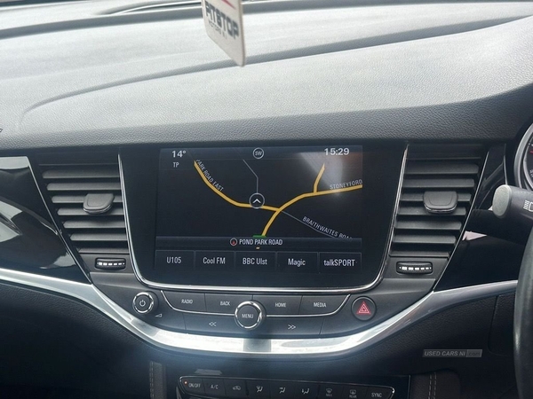 Vauxhall Astra 1.6 ELITE NAV CDTI S/S 5d 134 BHP in Antrim