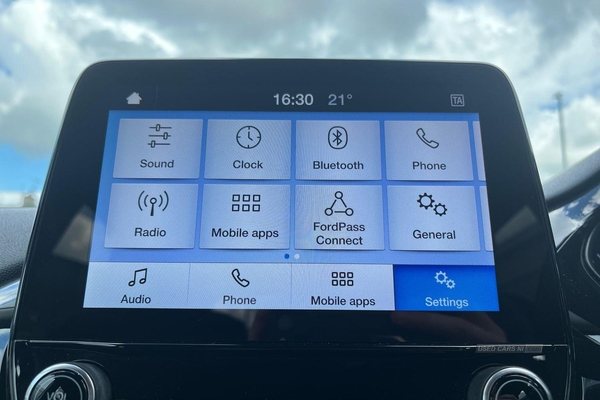Ford Fiesta 1.1 75 Trend 5dr, Apple Car Play, Android Auto, Multimedia Screen, Automatic Lights, WIFI, USB Connectivity, Eco Drive Mode in Derry / Londonderry