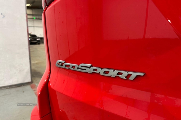 Ford EcoSport 1.0 EcoBoost 125 ST-Line 5dr- Reversing Sensors & Camera, Cruise Control, Speed Limiter, Voice Control, Bluetooth, Start Stop in Antrim