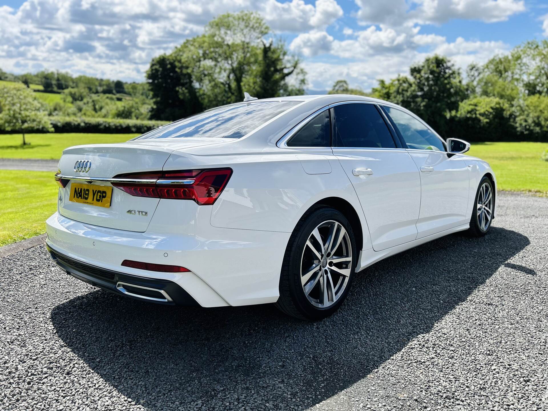 Audi A6 DIESEL SALOON in Antrim