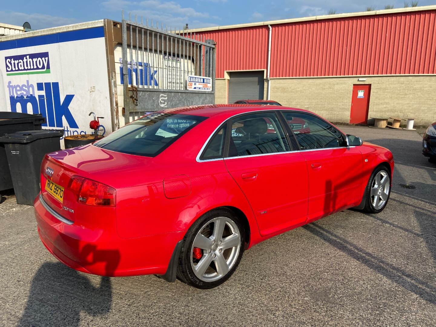 Audi A4 DIESEL SALOON in Antrim