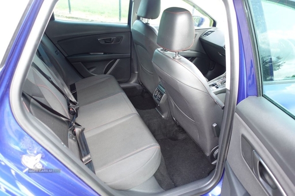 Seat Leon 150 FR Technology TDI LONG MOT / CRUISE CONTROL in Antrim