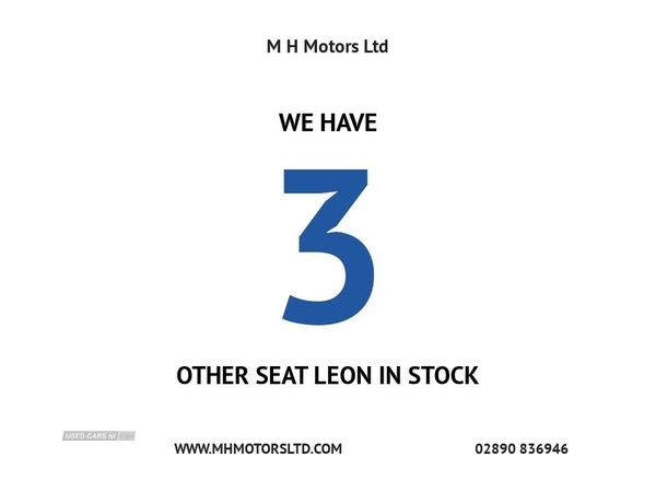 Seat Leon 150 FR Technology TDI LONG MOT / CRUISE CONTROL in Antrim
