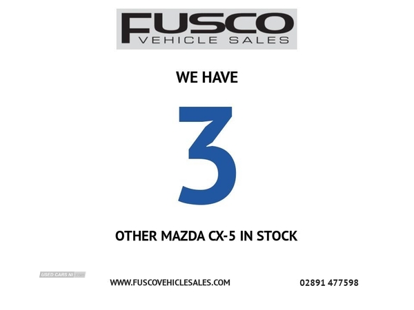 Mazda CX-5 2.2 D SPORT NAV PLUS 5d 148 BHP Full Service History, Sat Nav in Down