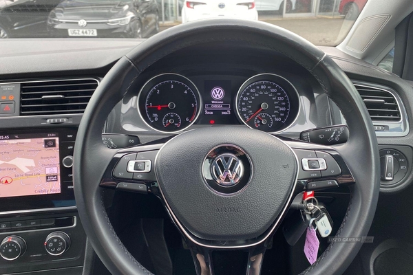 Volkswagen Golf 1.6 TDI Match 5dr**Cruise Control, Collision Warning, Bluetooth, Body Colour Bumpers, LED, ISOFIX, Tailgate** in Antrim