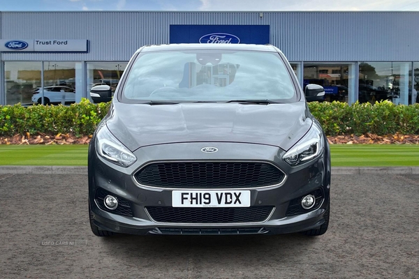 Ford S-Max 2.0 EcoBlue 190 ST-Line [Lux Pack] 5dr **7 Seats** - HEATED FRONT SEATS & STEERING WHEEL, POWER TAILGATE, KELYESS GO, SAT NAV, FULL LEATHER and more in Antrim