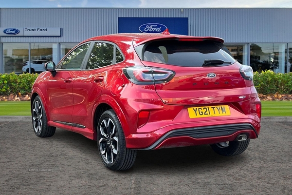 Ford Puma 1.0 EcoBoost Hybrid mHEV ST-Line X 5dr - B&O PREMIUM AUDIO, CRUISE CONTROL, DIGITAL CLUSTER, REAR SENSORS, WIRELESS CHARGING PAD, SAT NAV and more in Antrim