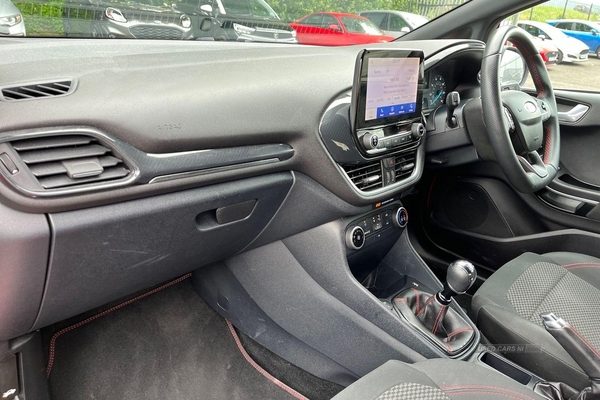 Ford Fiesta 1.0 EcoBoost Hybrid mHEV 125 ST-Line Edition 5dr - REAR PARKING SENSORS, CRUISE CONTROL, SAT NAV, PUSH BUTTON START, APPLE CARPLAY and ANDROID AUTO in Antrim