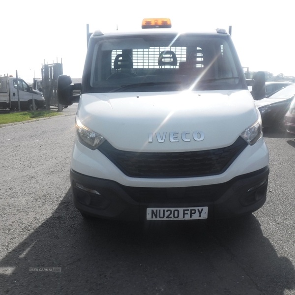 Iveco 35-140 dropside tipper with twin rear wheels. in Down