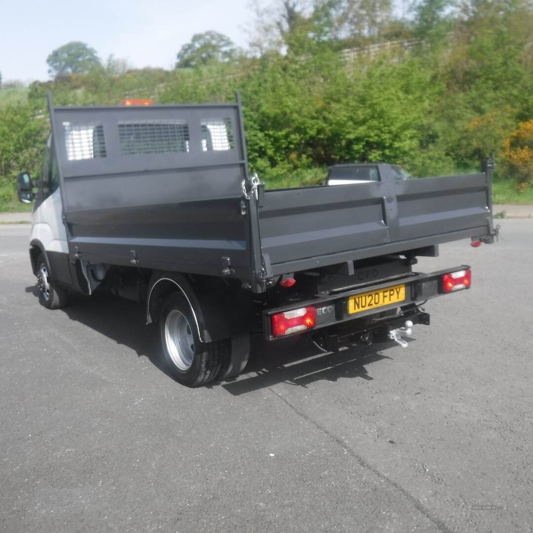 Iveco Daily 35-140 dropside tipper with twin rear wheels. in Down