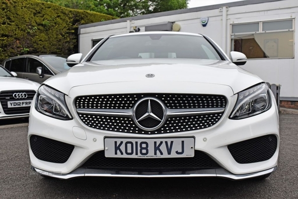 Mercedes-Benz C-Class 2.1 C 220 D AMG LINE 2d 168 BHP Navigation, Heated/Electric Seats in Down
