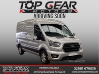 Ford Transit 2.0 350 LIMITED P/V L3 H2 MHEV ECOBLUE 5d 129 BHP AIR CON, BLUETOOTH, MOONDUST SILVER in Tyrone