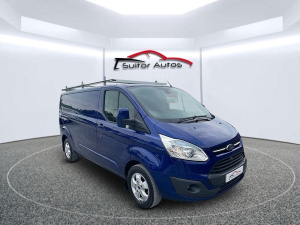 Ford Transit Custom 2.2 290 LIMITED LR P/V 124 BHP DRIVER & PASSENGER HEATED SEATS in Down
