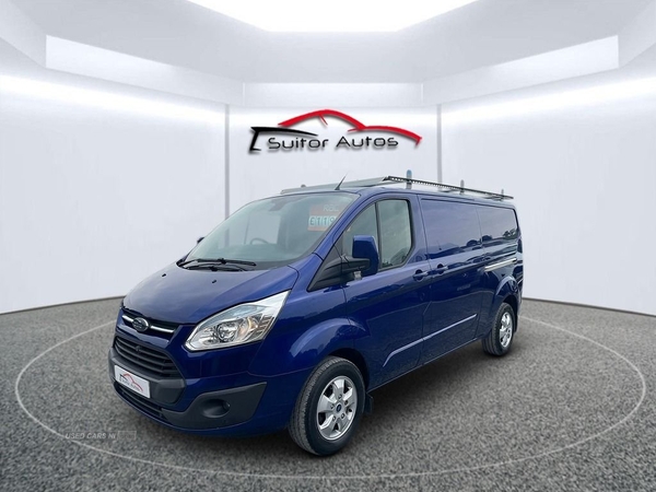 Ford Transit Custom 2.2 290 LIMITED LR P/V 124 BHP DRIVER & PASSENGER HEATED SEATS in Down