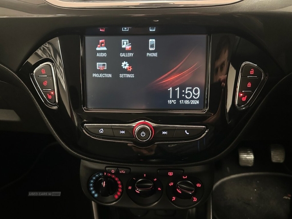 Vauxhall Corsa 1.4 ENERGY AC ECOFLEX 3d 89 BHP Cruise Control, Apple CarPlay in Down