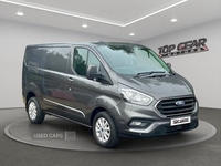 Ford Transit Custom 2.0 280 LIMITED P/V ECOBLUE 5d 129 BHP AIR CON, ONE OWNER, MOT UNTIL 2025 in Tyrone