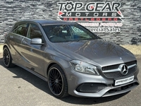 Mercedes-Benz A-Class 1.5 A 180 D AMG LINE EXECUTIVE 5d 107 BHP HALF LEATHER, HEATED SEATS in Tyrone