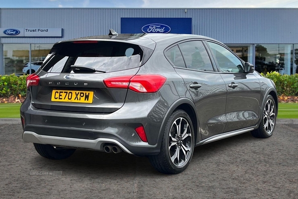Ford Focus 1.0 EcoBoost 125 Active X Auto 5dr - HEATED FRONT SEATS, GLASS OPENING PANORAMIC ROOF, KEYLESS GO, FRONT & REAR SENSORS, CRUISE CONTROL, SAT NAV in Antrim