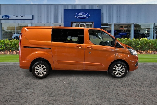 Ford Transit Custom 320 Limited L1 SWB Double Cab In Van FWD 2.0 EcoBlue 170ps Low Roof, AIR CON, CRUISE CONTROL, PARKING SENSORS in Antrim