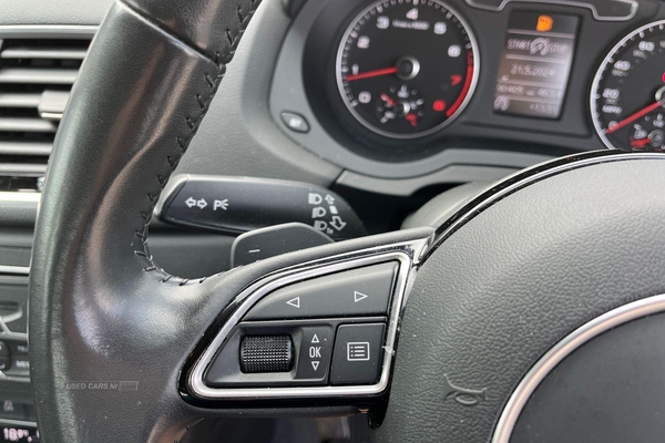 Audi Q3 1.4T FSI Sport 5dr S Tronic- Multi Media System, Reversing Sensors, Start Stop, Voice Control, Speed Limiter in Antrim