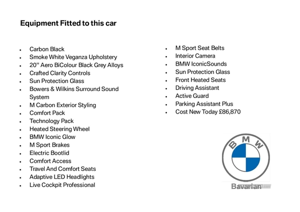 BMW i5 eDrive40 M Sport Pro Saloon in Antrim
