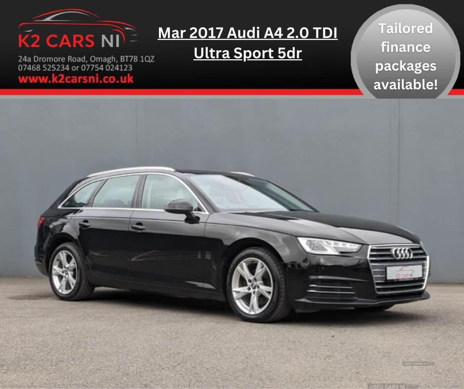 Audi A4 DIESEL AVANT in Tyrone