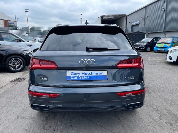 Audi Q5 2.0 TDI QUATTRO S LINE AUTO 5d 188 BHP ONLY 74512 MILES FULL AUDI HISTORY in Antrim