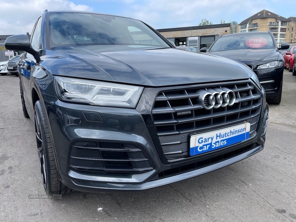 Audi Q5 2.0 TDI QUATTRO S LINE AUTO 5d 188 BHP ONLY 74512 MILES FULL AUDI HISTORY in Antrim