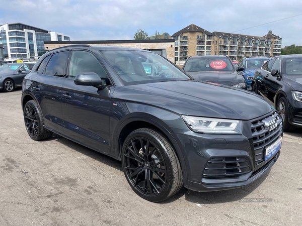 Audi Q5 2.0 TDI QUATTRO S LINE AUTO 5d 188 BHP ONLY 74512 MILES FULL AUDI HISTORY in Antrim