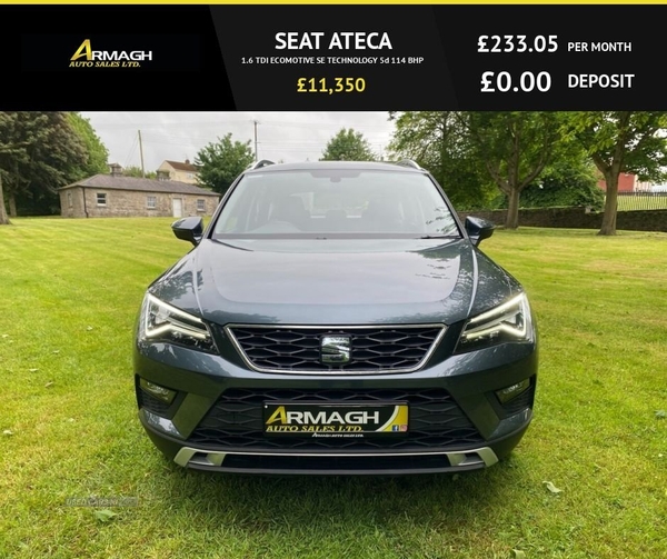 Seat Ateca 1.6 TDI ECOMOTIVE SE TECHNOLOGY 5d 114 BHP in Armagh