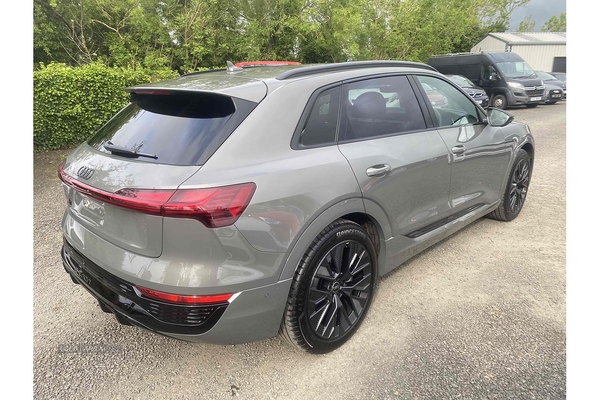 Audi Q8 e-tron Black Edition in Antrim