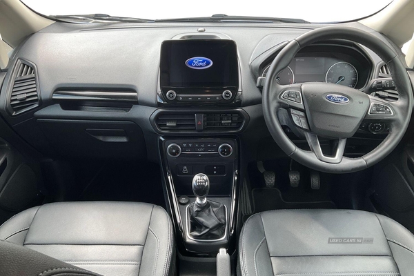 Ford EcoSport 1.0 EcoBoost 125 Active 5dr**SAT NAV - SYNC 3 WITH APPLE CAR PLAY - REVERSING CAMERA - FULL LEATHER - CRUISE CONTROL** in Antrim