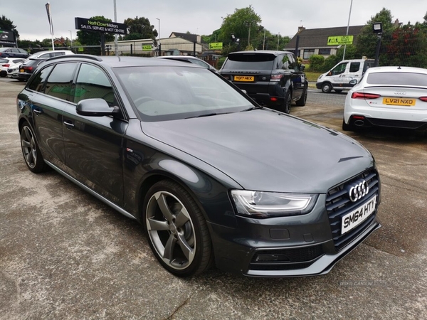 Audi A4 2.0 AVANT TDI QUATTRO BLACK EDITION S/S 5d 174 BHP Low Rate Finance Available in Down