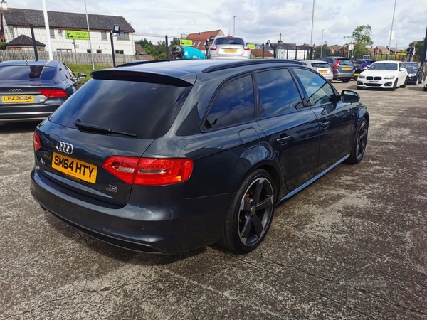 Audi A4 2.0 AVANT TDI QUATTRO BLACK EDITION S/S 5d 174 BHP Low Rate Finance Available in Down