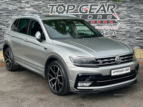 Volkswagen Tiguan 2.0 R-LINE TDI BLUEMOTION TECHNOLOGY DSG 5d 148 BHP APP CONNECT, PAN ROOF, FRONT ASSIST in Tyrone