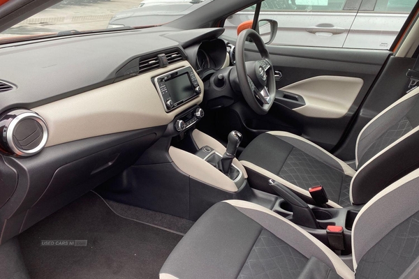 Nissan Micra 0.9 IG-T Acenta Limited Edition 5dr**7inch Touch Screen, Speed Limiter, Bluetooth, Cruise Control, Apple Carplay/Android Auto, Smart Wipers, LED Lights** in Antrim