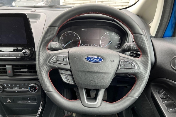 Ford EcoSport 1.0 EcoBoost 125 ST-Line 5dr**REVERSING CAMERA - SAT NAV - SYNC 3 WITH APPLE CAR PLAY - HALF LEATHER SEATS - PARKING SENSORS - LOW RUNNING COSTS** in Antrim