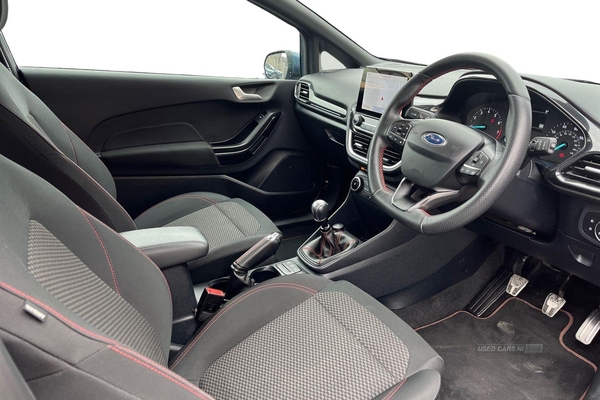 Ford Fiesta 1.0 EcoBoost Hybrid mHEV 155 ST-Line Edition 3dr**HEATED SEATS & STEERING WHEEL - REAR PARKING SENSORS - HYBRID - SAT NAV - CRUISE CONTROL** in Antrim